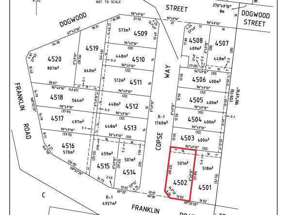 Site Plan Measurements - 78 Franklin Blvd, Mount Duneed